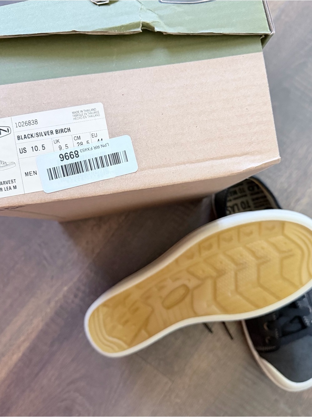 NWT Keen Eldon Harvest Sneaker | Black/Silver Birch | Size: 10.5 - Picture 10 of 10